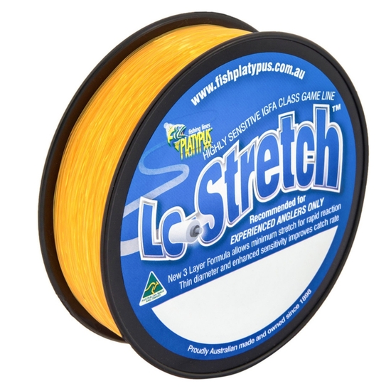 Platypus Lo-Stretch Mono Fishing Line Orange 500m 3kg