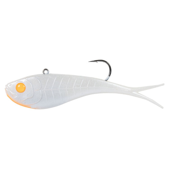 Berkley Shimma Vector Vibe 85mm Rigged Soft Vibe Lure - Orange Eye