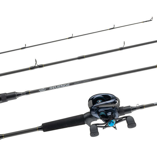 Jarvis Walker 5'6 Revenge/Bullseye 4-6kg 2 Piece Baitcaster Combo