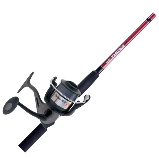 6'6 Jarvis Walker Rampage 4-7kg Fishing Rod and Reel Combo - 2 Pce