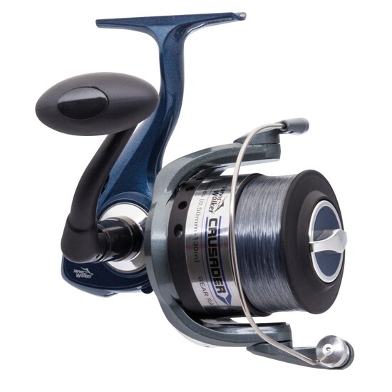 Jarvis Walker Crusader 6000 Fishing Reel - Spinning Reel Spooled with Line