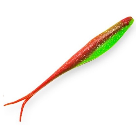 5" Scented Jerk Shadz - Z Man Soft Plastics Lures - Colour: Nuked Chicken