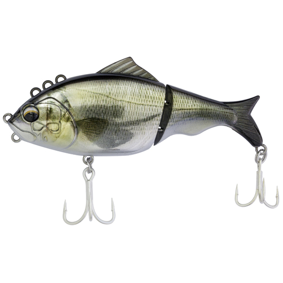 130mm Bone Focus Jointed Swimbait Fishing Lure - Black Bream