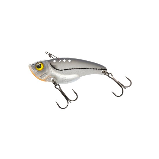 37mm TT Lures Switchblade+ Metal Vibe Fishing Lure - 3.5gm Rigged Blade Lure - SILVER MINNOW