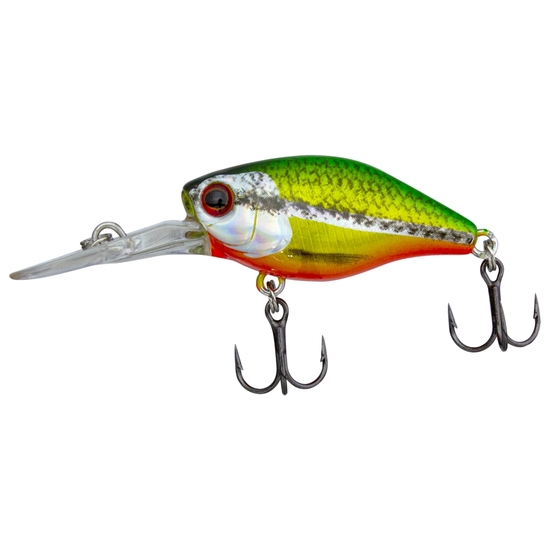 38mm FishArt Fat Boy Funky Ghost Floating Crankbait Fishing Lure -4g Topwater Hard Body Lure