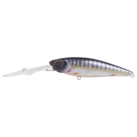 102mm FishArt Hydra Black Face Shad Floating Crank Bait Fishing Lure - 22g Hard Body Lure