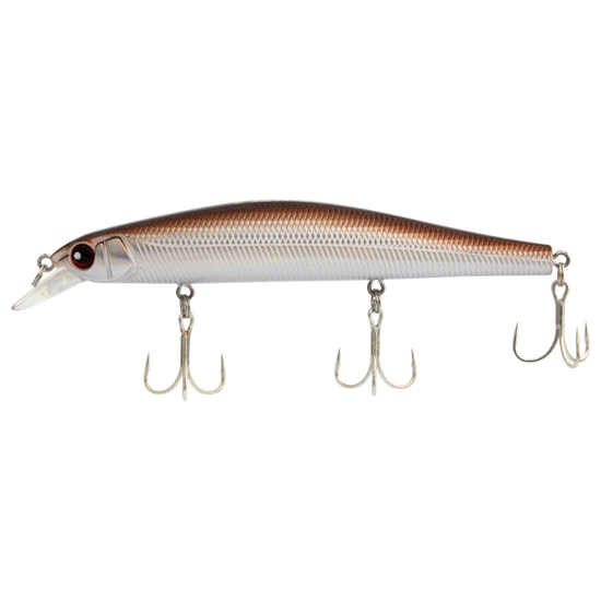 110mm FishArt Proxy Brown Silver Hard Body Fishing Lure - 17g Sinking Lure