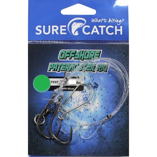 Surecatch 100lb Offshore Paternoster Fishing Rig with Chemically