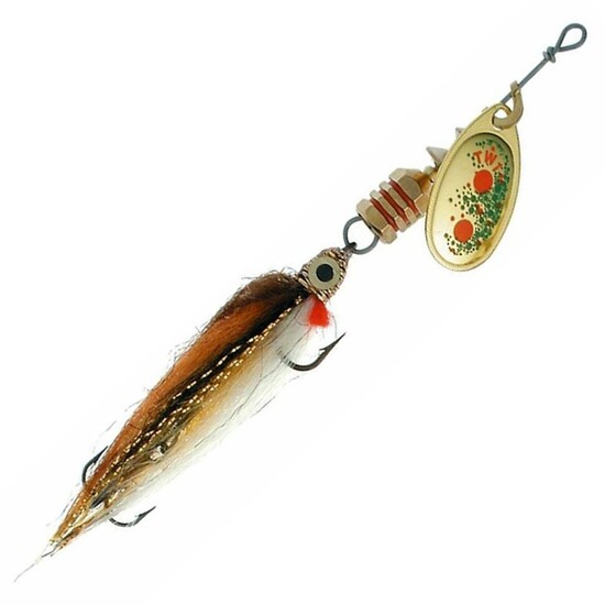 Mepps Lures Aglia TW Streamer Gold Size 1 - 3.6g