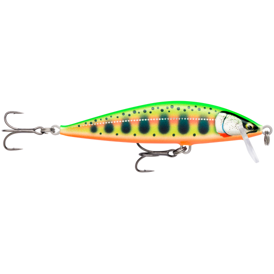 9.5cm Rapala Countdown Elite Sinking Hardbody Balsa Fishing Lure - Gilded Chartreuse Yamame