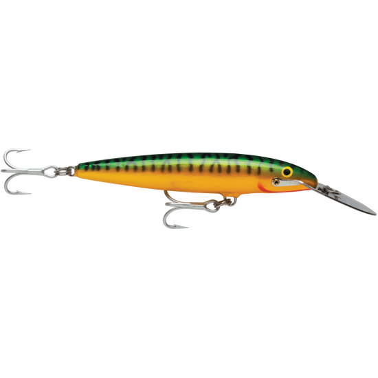 9cm Rapala Countdown Magnum Sinking Trolling Fishing Lure - Green Mackerel