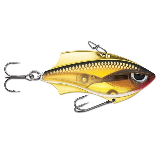 6cm Rapala Rap-V Blade Sinking Vibe Fishing Lure - Gold