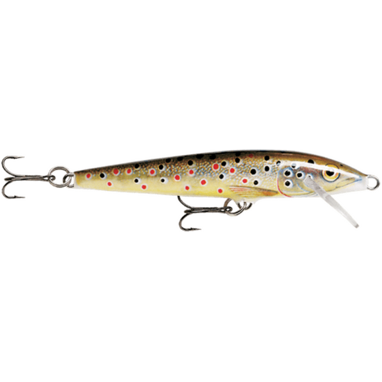 7cm Rapala Original Floating Minnow Hard Body Fishing Lure - Brown Trout