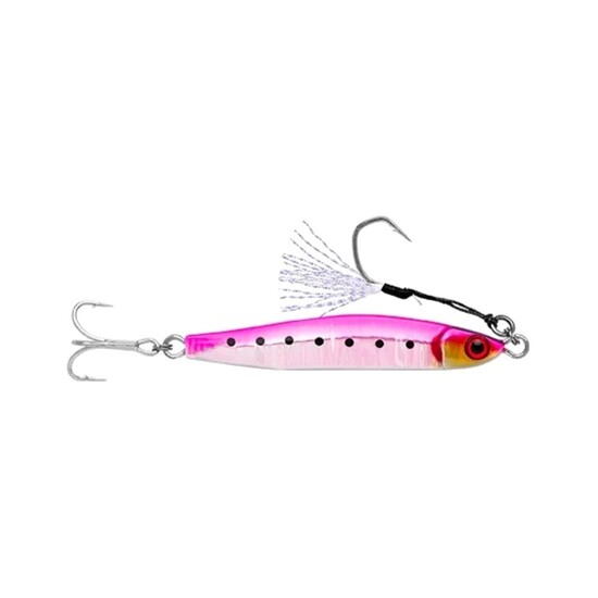 6 Pack of 5.5cm Storm Wild Eye Twitching Nipper Rigged Soft Plastic Fishing  Lure [Colour: Pearl/Orange Back]