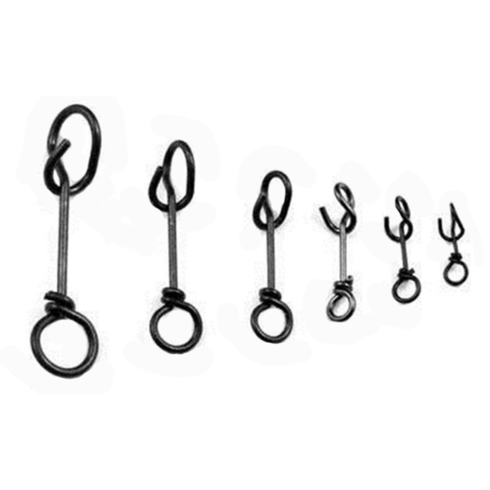 3 Packs of Mustad Ultrapoint Fastach Clips - Fishing Clip/Snap - Lure Clip - Size 1