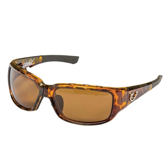 Mustad Hank Parker Polarized Fishing Sunglasses-Polarised Sunnies - Amber Lens