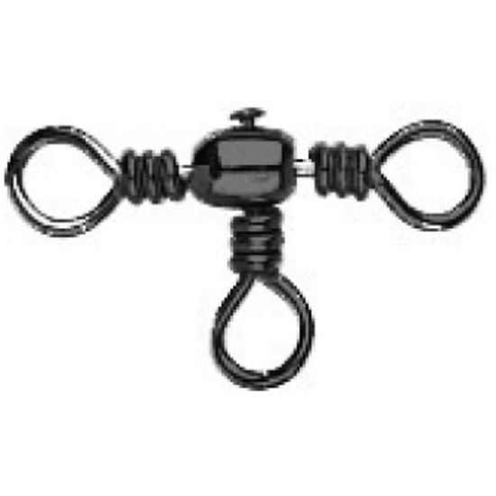 Mustad Barrel 3 Way Swivel 1 77lb