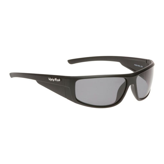 Ugly Fish P8084 Black Frame/Smoke Lens Polarised Adult Lifestyle Sunglasses