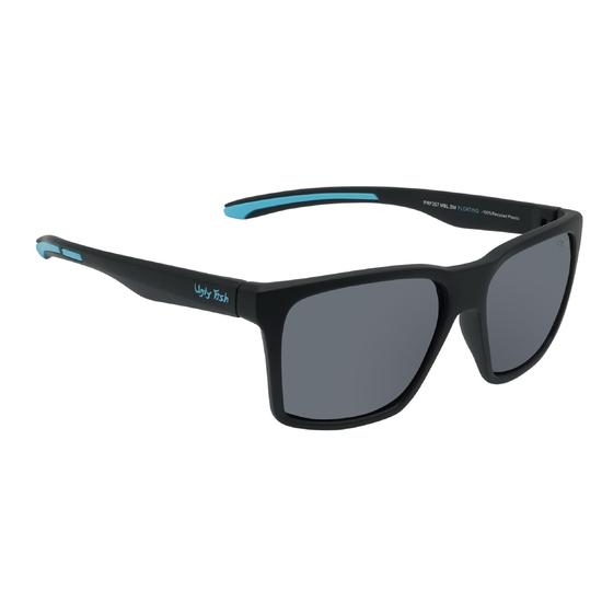 Ugly Fish PFR357 Polarised Floating Sunglasses - Matt Black Frame/Smoke Lens