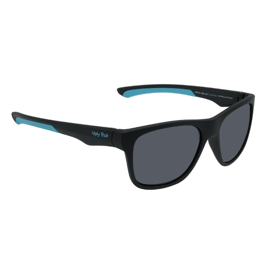 Ugly Fish PFR391 Polarised Floating Sunglasses - Matt Black Frame/Smoke Lens