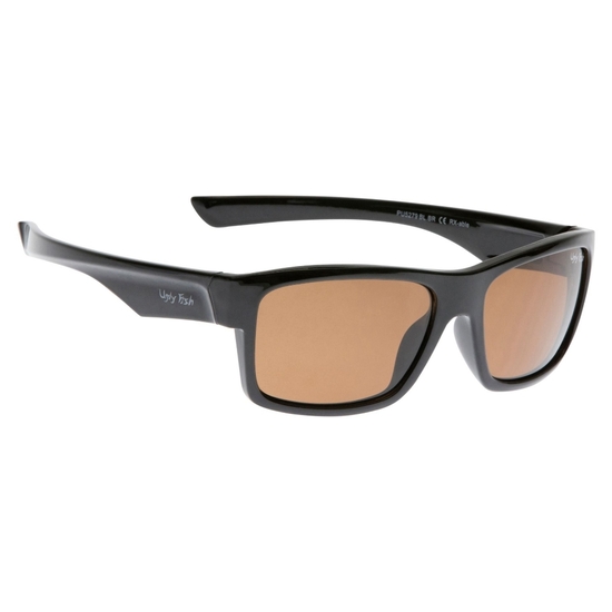 Ugly Fish PU5279 Unbreakable Black Frame/Brown Lens Polarised Adult Sunglasses