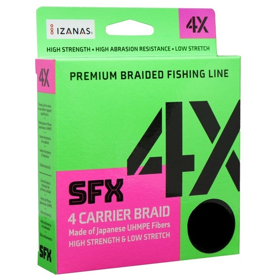 150yd Spool of 10lb Yellow Sufix SFX 4X Premium Braided Fishing Line -4 Carrier Braid