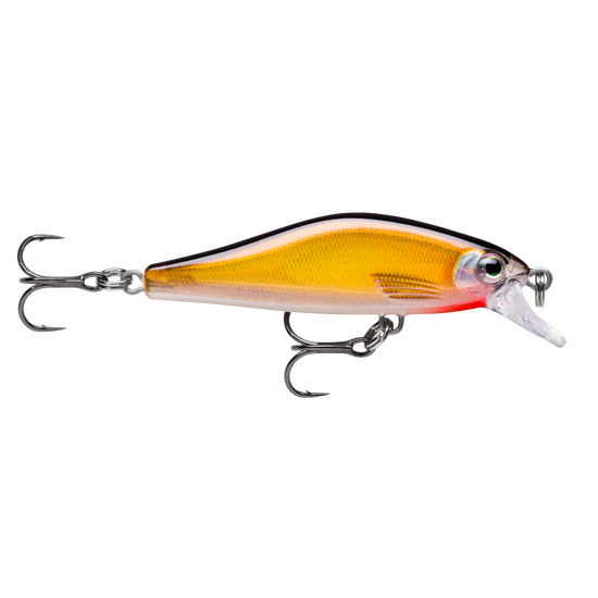 6cm Rapala Shadow Rap Solid Shad Fast Sinking Jerkbait Lure - Gold Shad