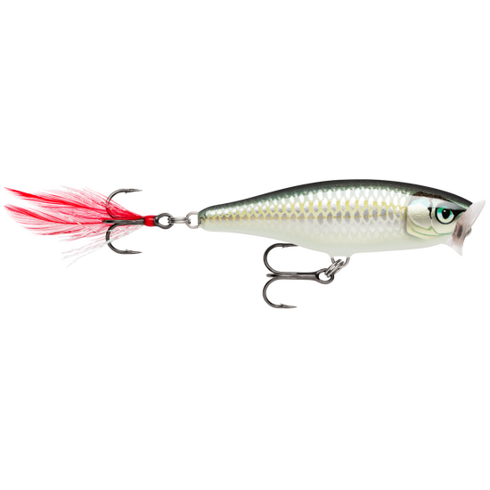 Rapala 7cm Skitter Pop Topwater Popper Fishing Lure - Bleak