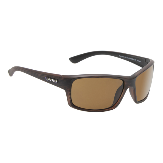 Ugly Fish Tsunami PC3443 TR-90 Brown Frame/Brown Lens Polarised Sunglasses