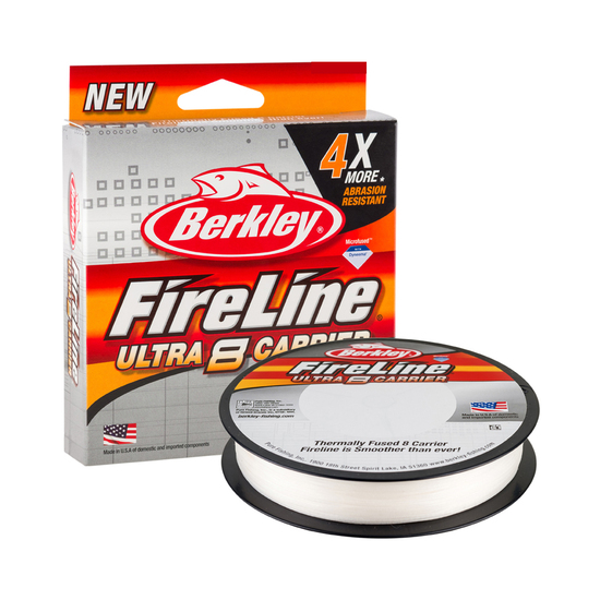 Berkley Fireline Ultra 8 Crystal 300m Spools - 25lb