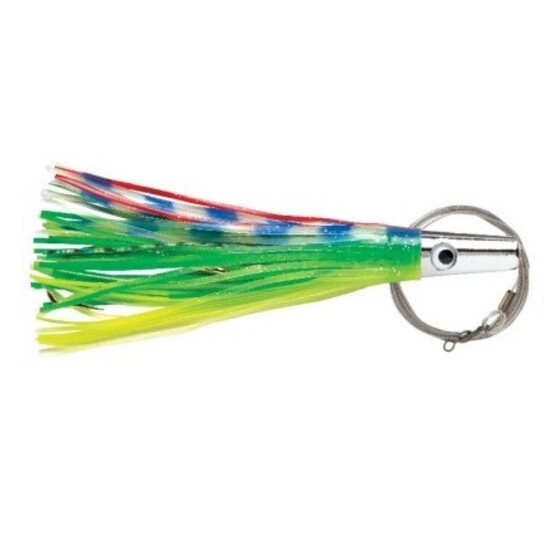 6 Inch Williamson Wahoo Catcher Rigged Trolling Lure - Lumo