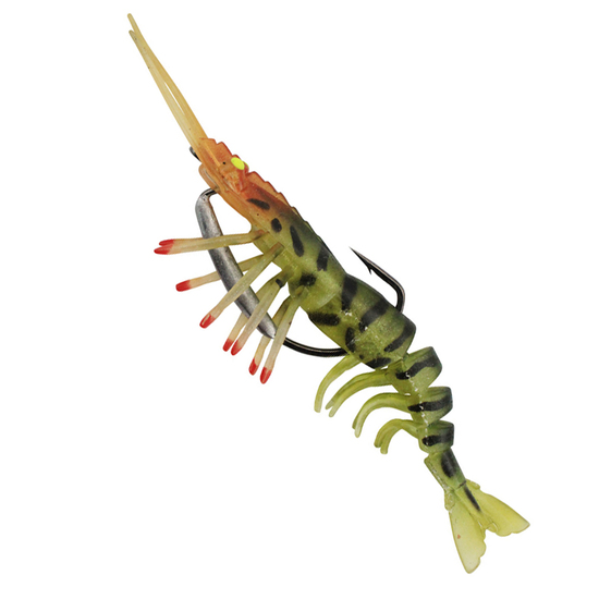 Zerek Lures Live Shrimp Hot Legs 4" - Colour 02