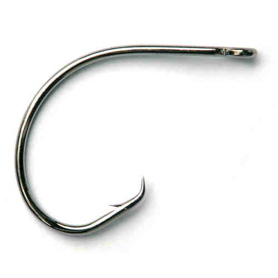 10 Boxes of Mustad 39951NPBLN Demon Circle Chemically Sharpened Fishing Hooks- Size 5/0 